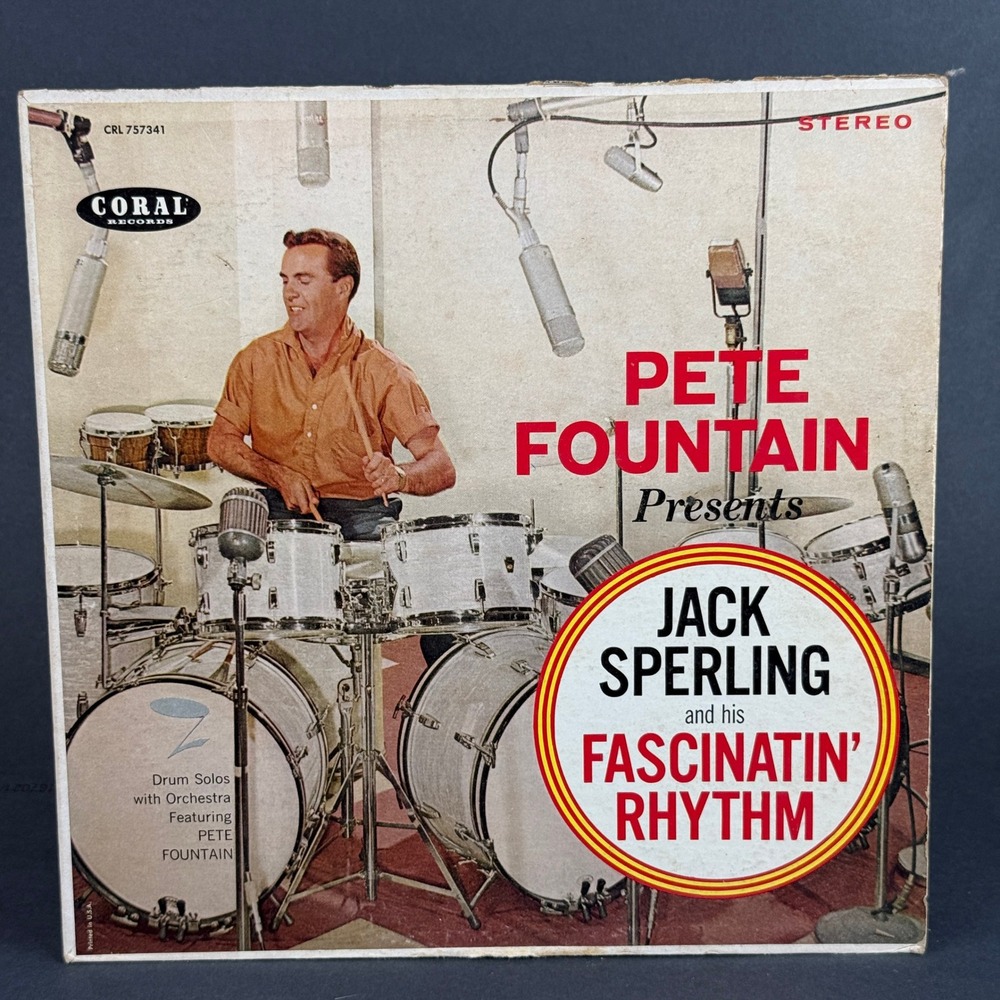 Pete Fountain Presents Jack Sperling Fascinatin Rhythm Vinyl LP CRL VERY GOOD